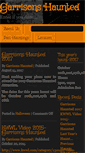 Mobile Screenshot of garrisonshaunted.com